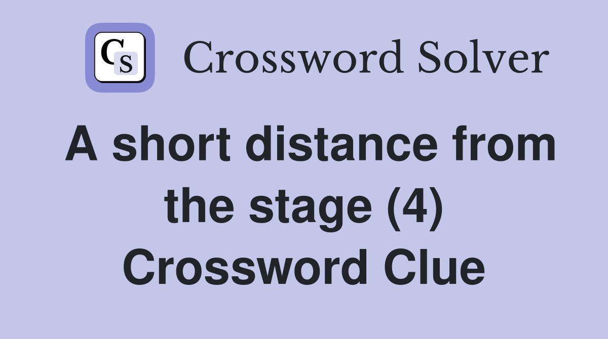 Short skirt hotsell crossword clue